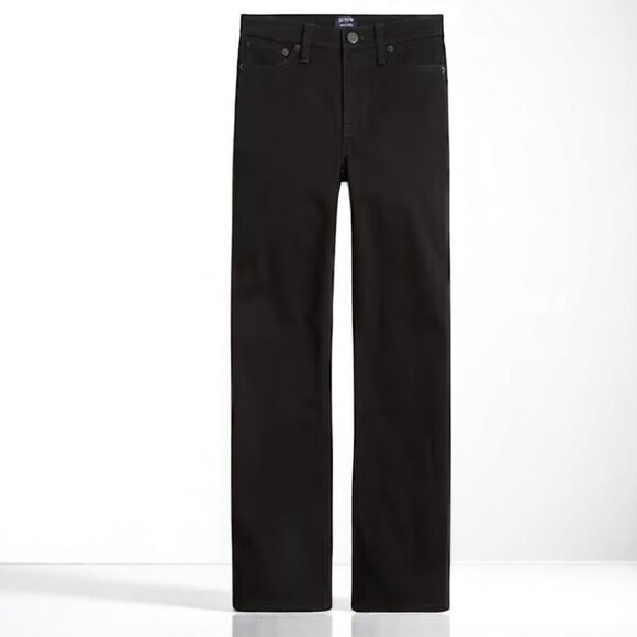 J. Crew Flare crop black jean in all-day stretch Size 35 - Picture 3 of 13